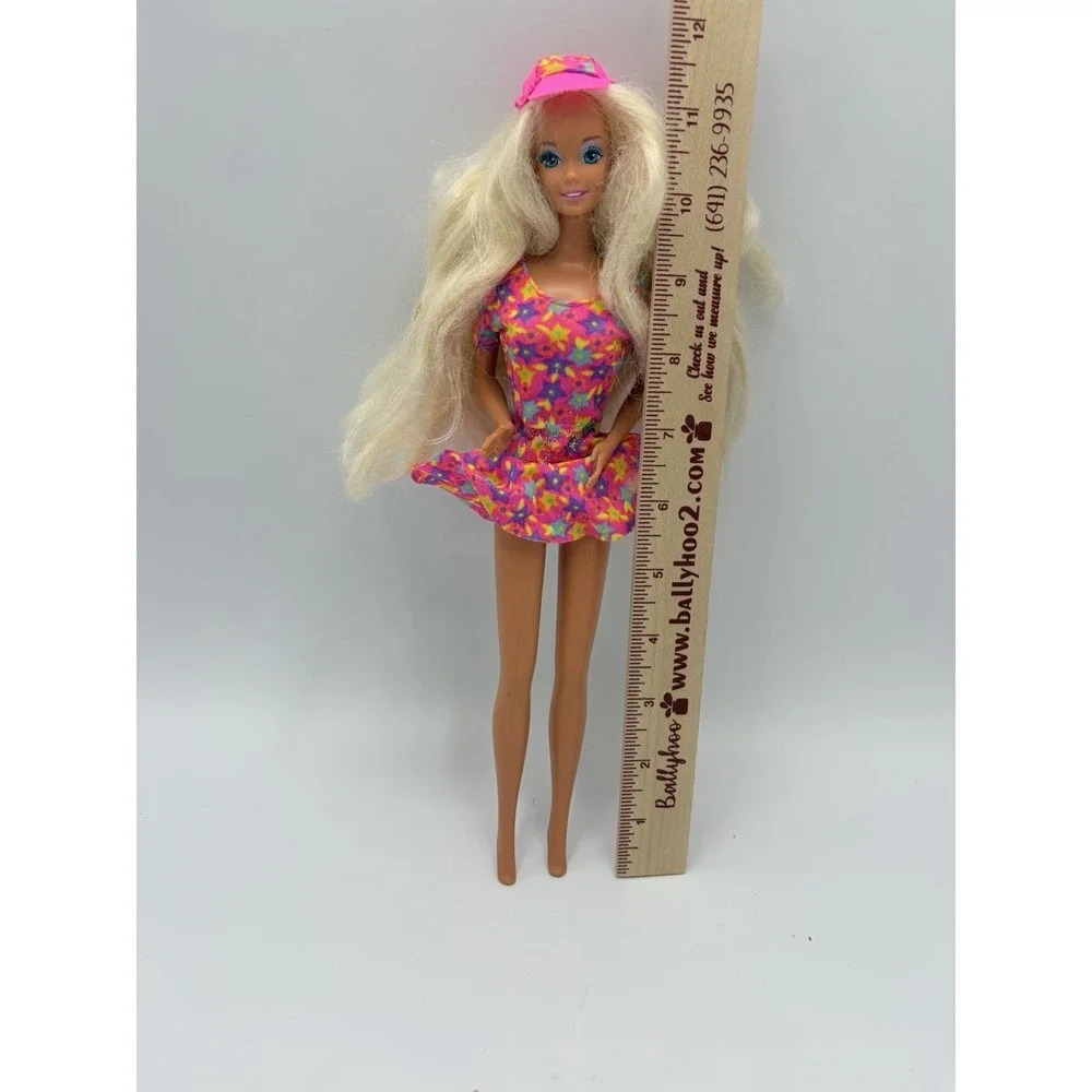 Caboodles Glitter Beach Barbie Doll Mattel 90's Vintage 1992  Fashion Doll